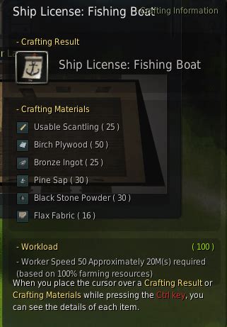 bdo fishing boat license.